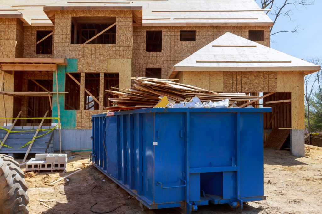 Can I Put Construction Debris in a Residential Dumpster?