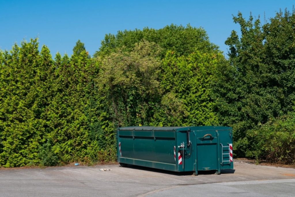 Where to Place a Dumpster on Your Property