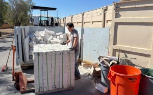 How to Load a Roll-Off Dumpster Safely in Phoenix