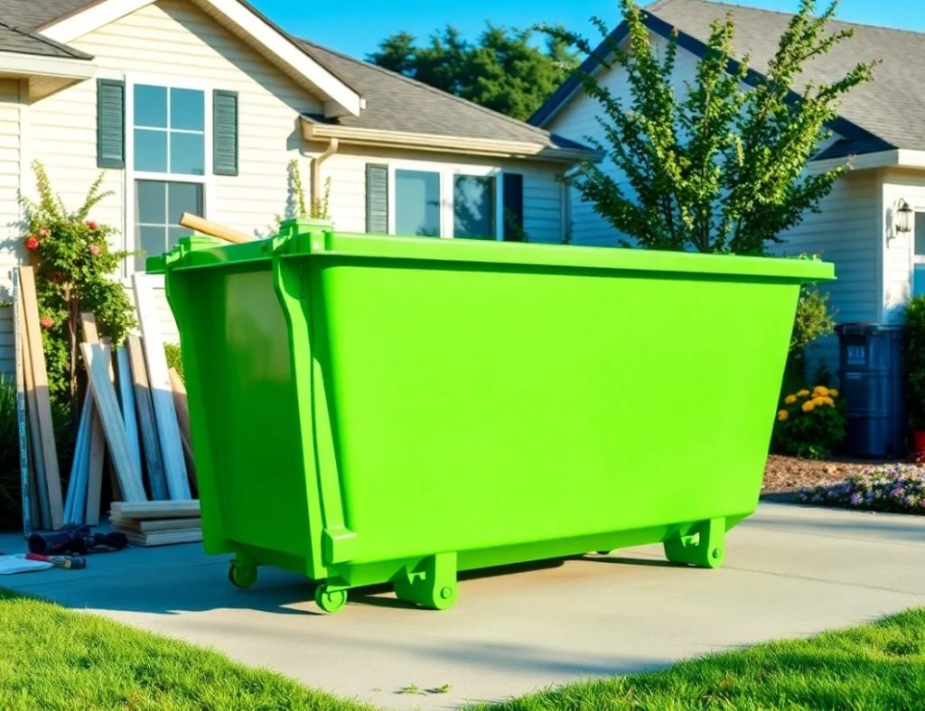 Mesa Construction Debris Removal: Dumpster Solutions