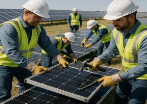 Solar Array Decommissioning: Panel and Racking Junk Removal in Fountain Hills