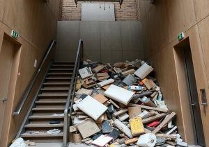 Stair Tower and Elevator Shaft Debris: Special Junk Handling in High-Rises