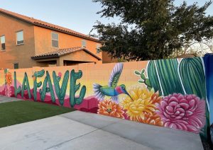 Removing Obsolete Murals and Wall Treatments in Old Town Scottsdale Businesses