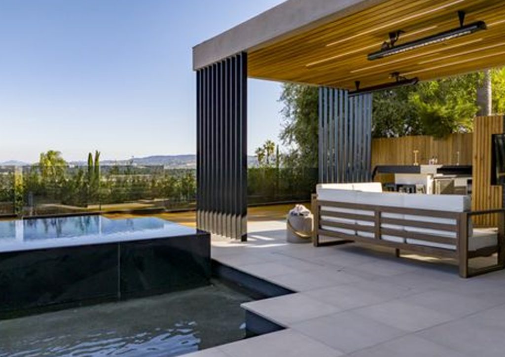 Fountain Hills View Lot Pool Deck Demo: Dust and Debris Control
