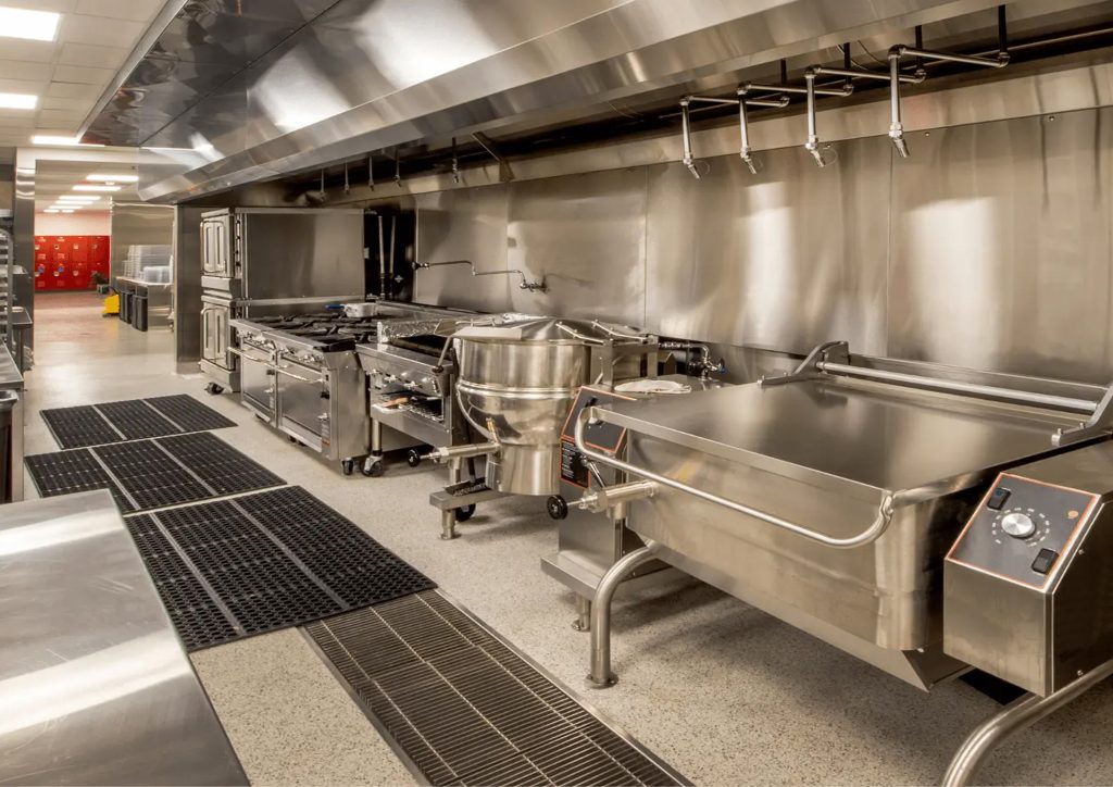 Whisper Rock Commercial Kitchen-Style Home Upgrades: Large Equipment Removal