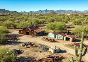 Whisper Rock Ranch-Style Property Clearing: Outbuilding and Scrap Removal