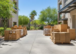 Kierland Residents’ Package Overflow: Recurring Cardboard and Pallet Removal