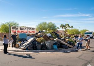 HOA Bulk Pickup for HOAs in Glendale, AZ: Top Mistakes to Avoid