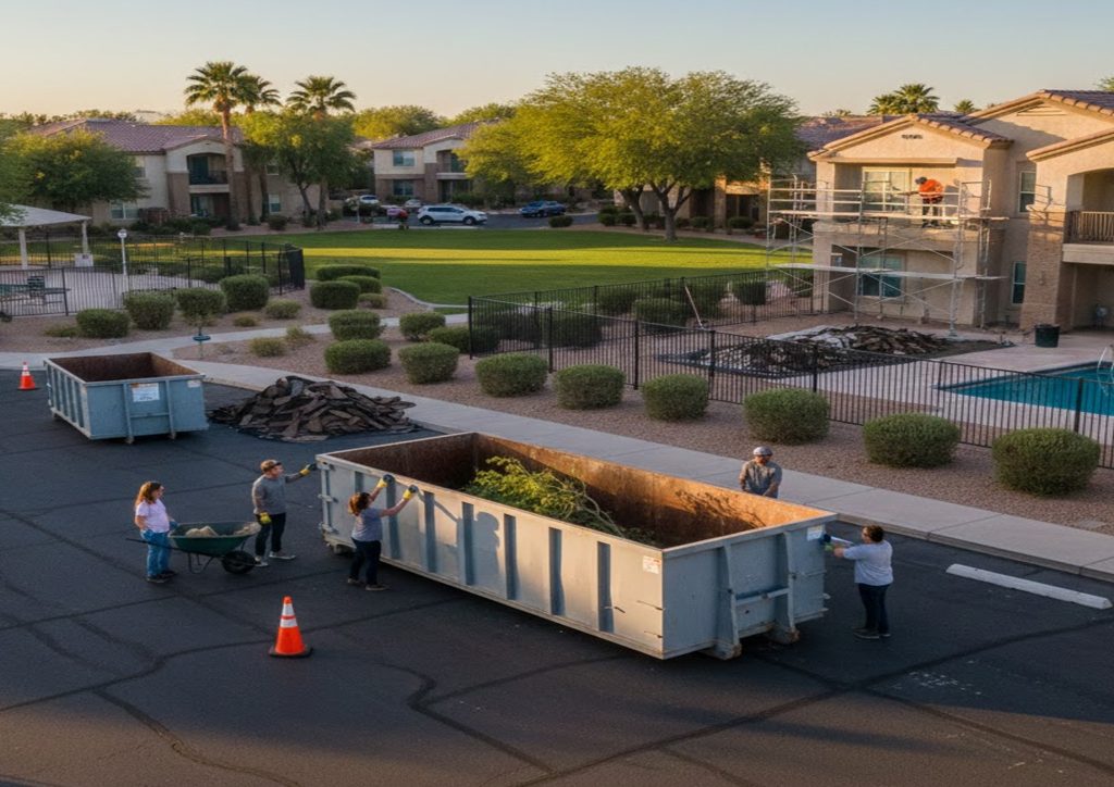 Dumpster Rental for HOA Projects