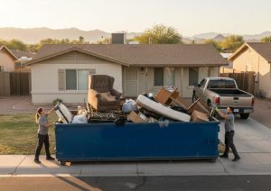 Dumpster Rental for Evictions