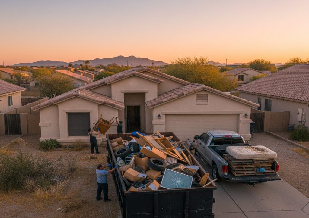 Dumpster Rental for Foreclosures
