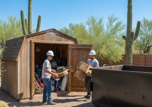 Junk Removal for Shed Cleanouts