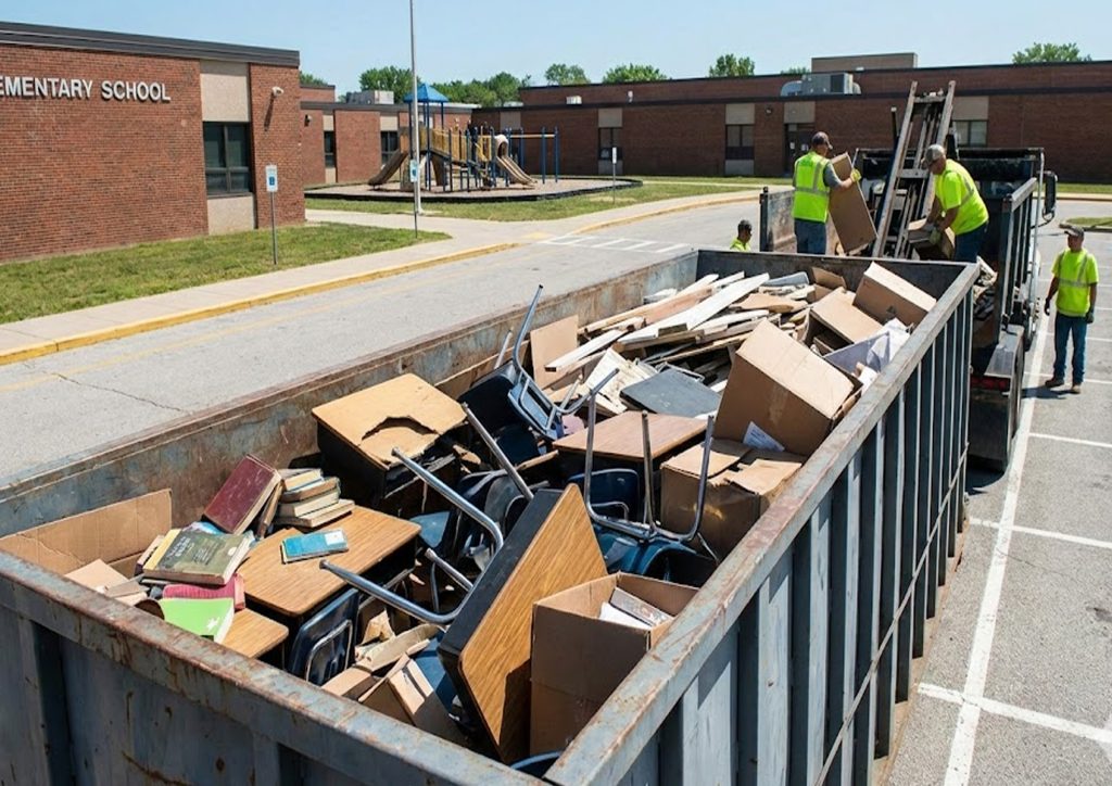 Dumpster Rental for Schools