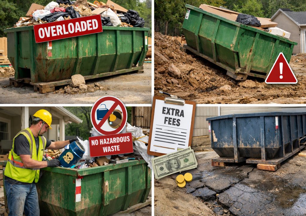 Dumpster Rental Mistakes to Avoid