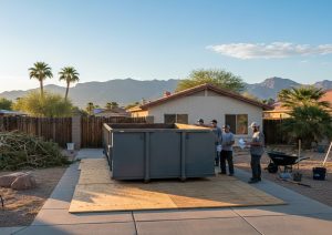 Preparing for Dumpster Rental in Glendale, AZ