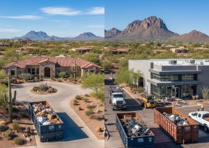 Residential vs. Commercial Estate Cleanout in Troon North, AZ