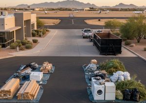 Preparing for Debris Removal in Scottsdale Airpark