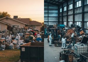 Residential vs Commercial Hoarding Cleanup in Peoria, AZ