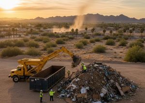 How Debris Removal Works in Phoenix, AZ