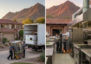 Residential vs Commercial Appliance Removal in Paradise Valley, AZ