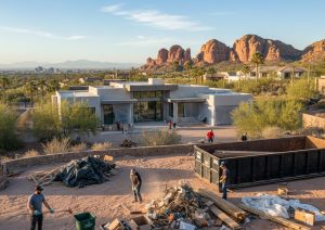 Preparing for Construction Cleanup in Paradise Valley, AZ