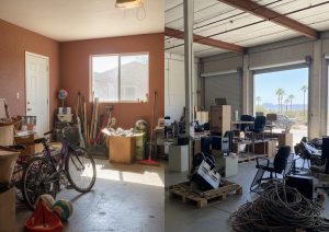 Residential vs. Commercial Garage Cleanout in Tempe, AZ