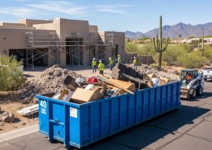 When to Use a 40 Yard Dumpster in Troon North