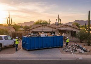 15 Yard Dumpster for Construction Debris in Phoenix