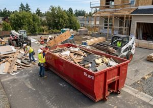 15 Yard Dumpster for Construction Debris in New Village