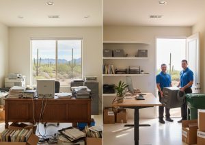 Office Cleanout Tips for Homeowners in Troon North
