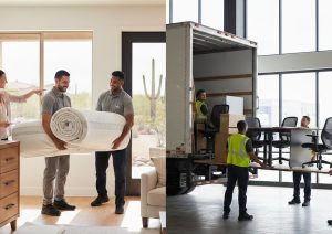 Residential vs Commercial Furniture Removal in Troon North
