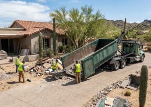 How Debris Removal Works in Cave Creek, AZ