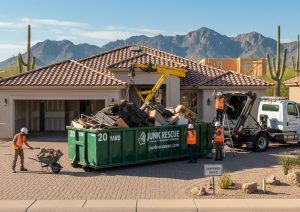 20 Yard Dumpster Rental Guide for Grayhawk Homeowners