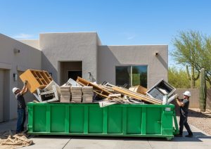 20 Yard Dumpster for Remodeling Projects in Grayhawk