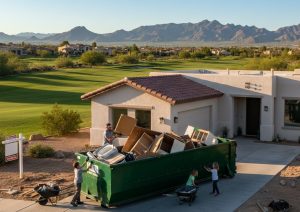 20 Yard Dumpster for Remodeling Projects in Rio Verde