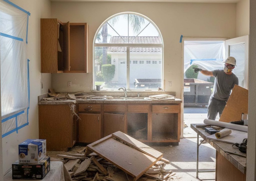 Preparing for Kitchen Demolition in Glendale