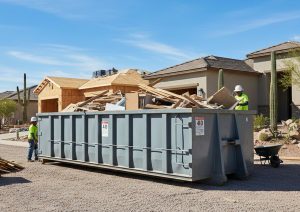 40 Yard Dumpster for Construction Debris in Grayhawk
