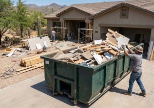 20 Yard Dumpster for Remodeling Projects in Cave Creek