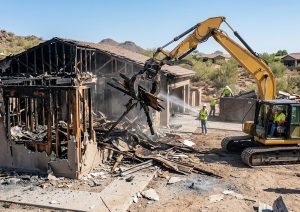 Fire Damage Demolition Contractors in Cave Creek
