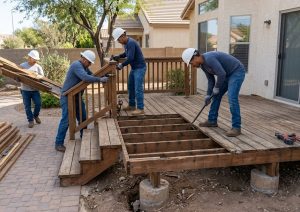 How Long Does Deck Removal Take in Glendale?