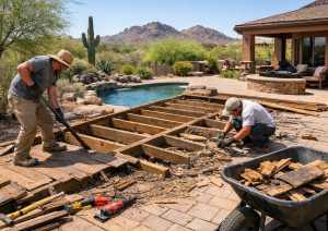 How Long Does Deck Removal Take in Carefree? 