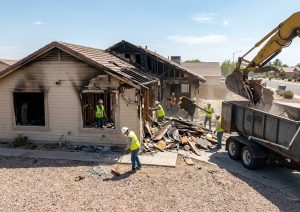 Cost of Fire Damage Demolition in Glendale