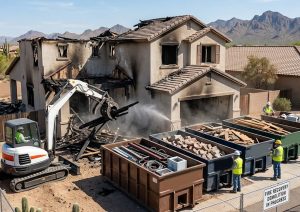 Eco-Friendly Fire Damage Demolition in Peoria
