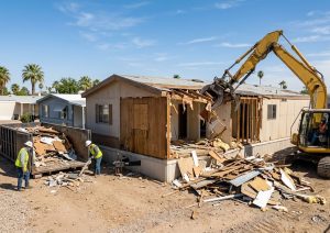 How Long Does Mobile Home Demolition Take in Phoenix?