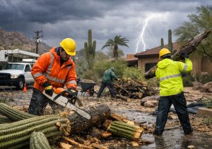 Preparing for Storm Damage Cleanup in Carefree