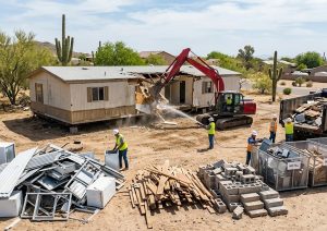 Eco-Friendly Mobile Home Demolition in Phoenix