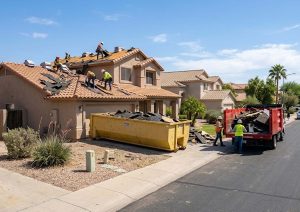 Permits for Roof Tear-Off Cleanup in Peoria