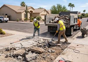 Permits for Concrete Removal in Phoenix