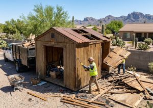 How Long Does Shed Demolition Take in Phoenix?