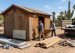 Eco-Friendly Shed Demolition in Phoenix